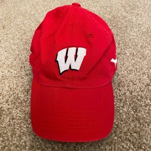 PINK Wisconsin Badgers Baseball Cap